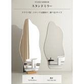 ミラー 全身鏡 姿見 スタンドミラー 壁掛け リビング かわいい おしゃれ mr-226